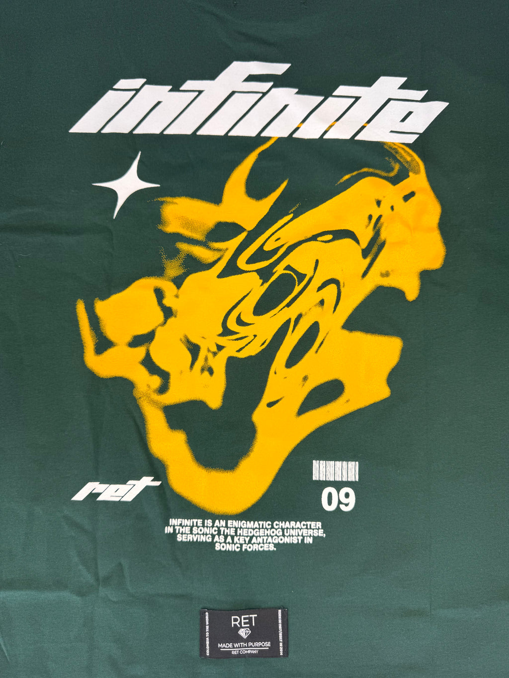 CAMISETA BOXY FIT / INFINITE