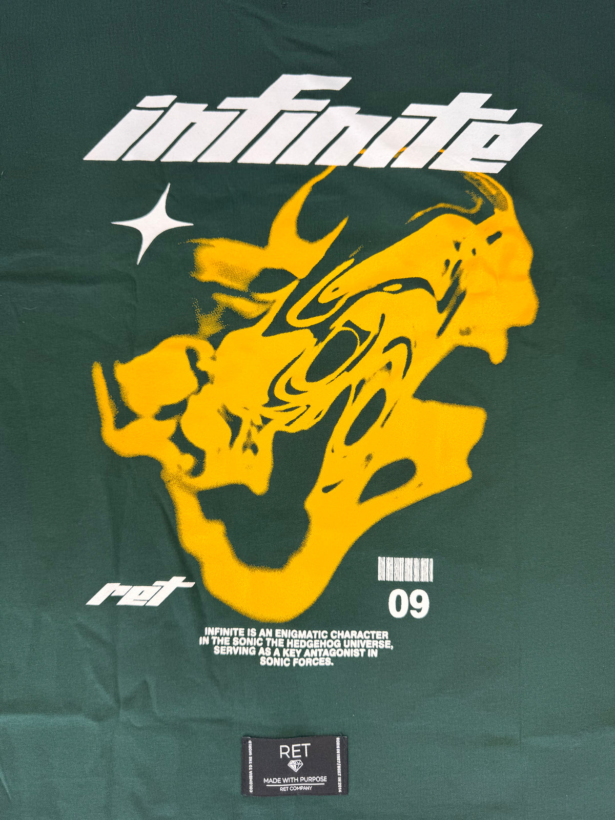 CAMISETA BOXY FIT / INFINITE