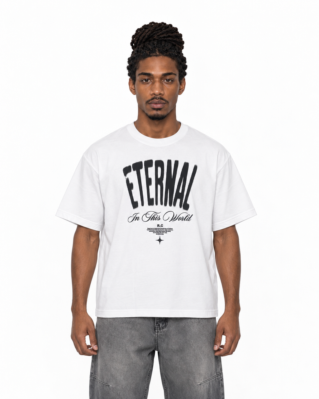 CAMISETA BOXY FIT / ETERNAL