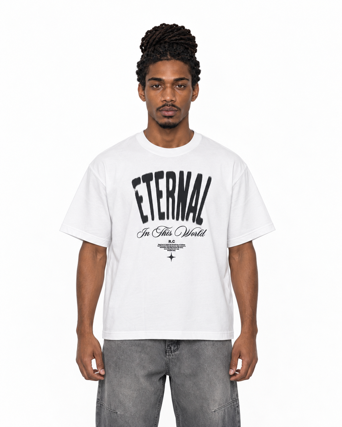 CAMISETA BOXY FIT / ETERNAL