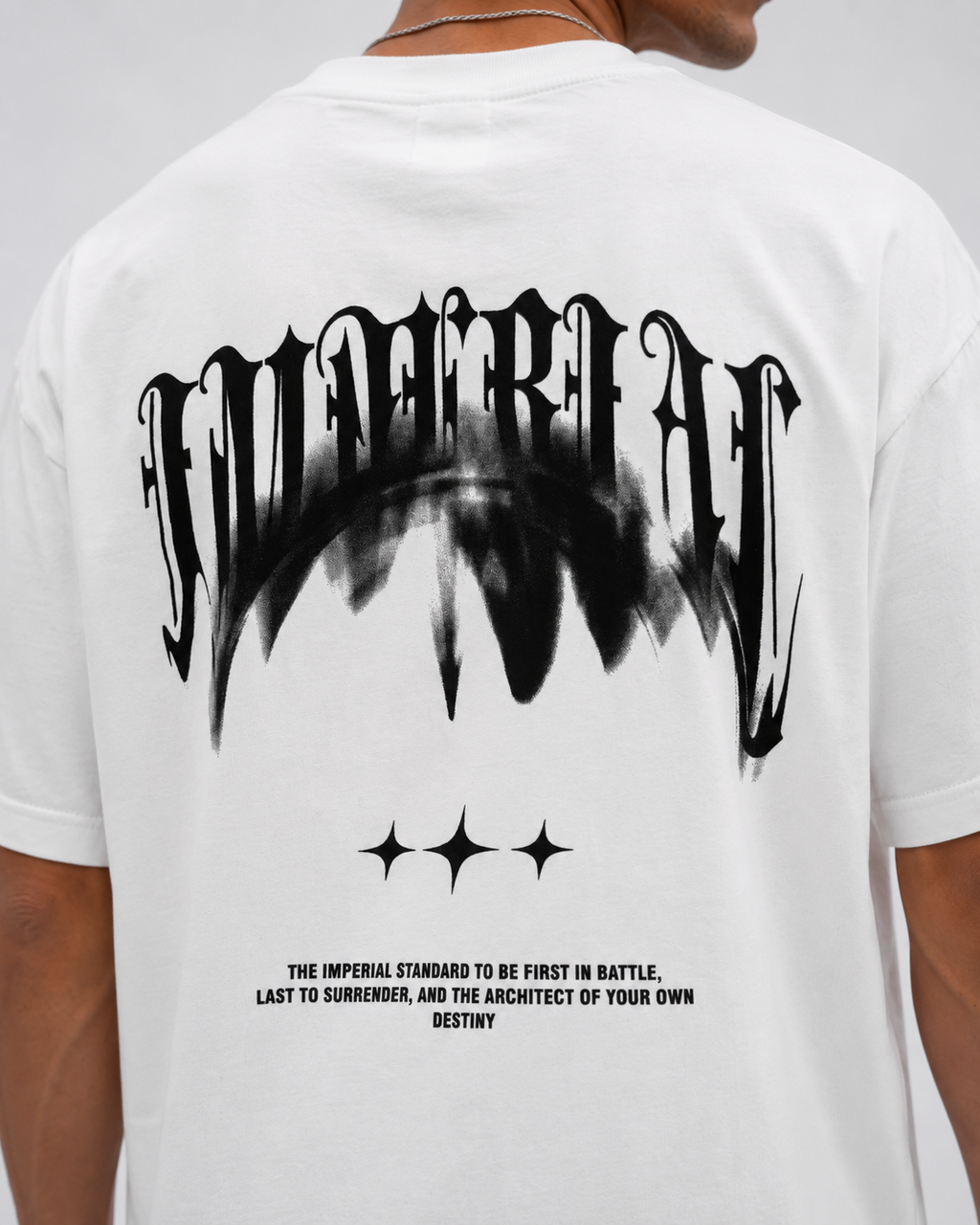 CAMISETA OVERSIZE  IVORY