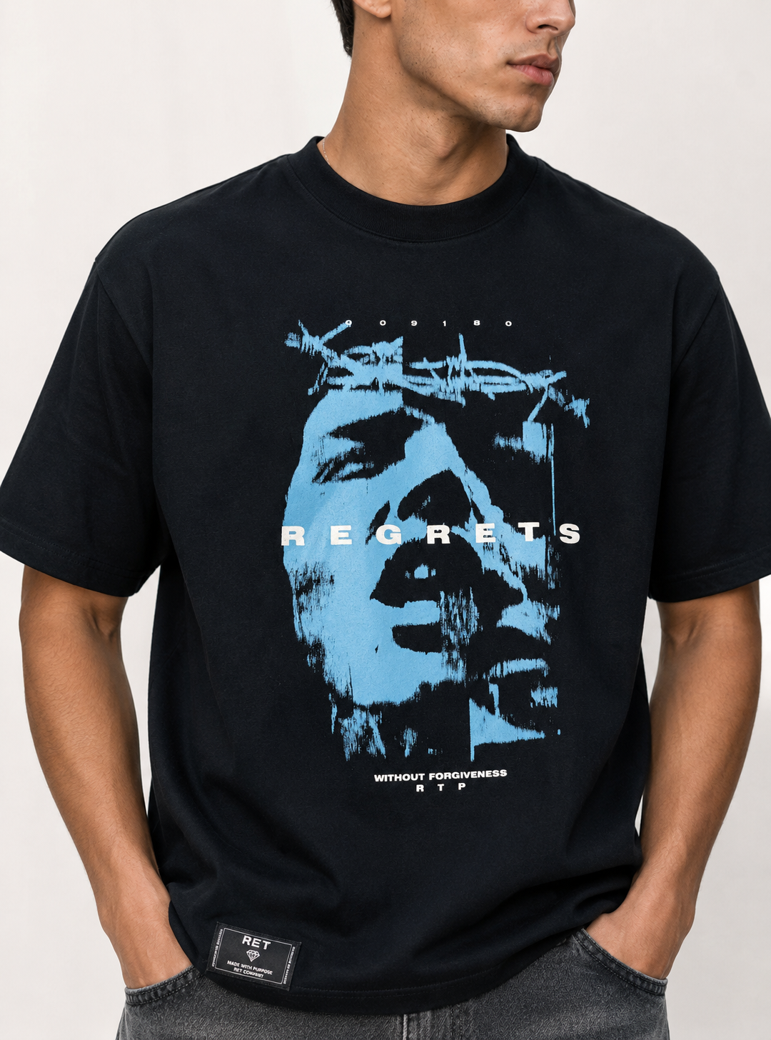 CAMISETA REGULAR ROSTRO