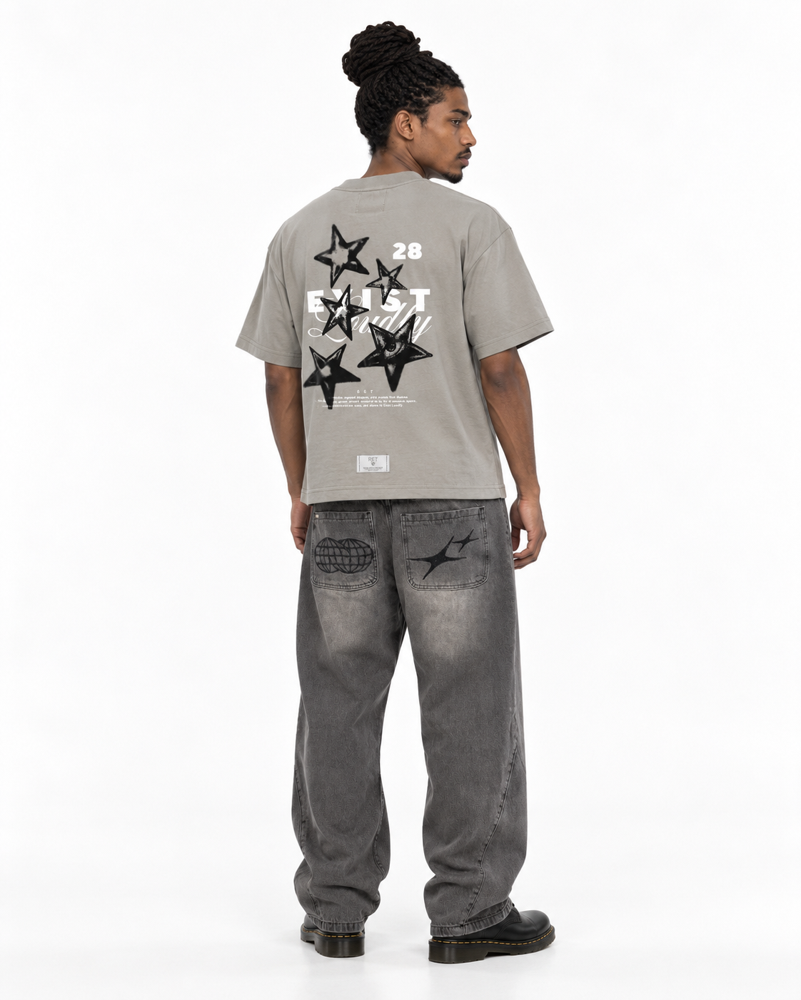 CAMISETA BOXY FIT / STARS
