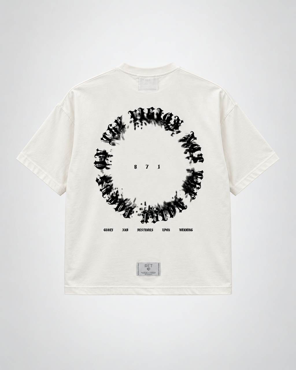 CAMISETA BOXY FIT / 8 7 1