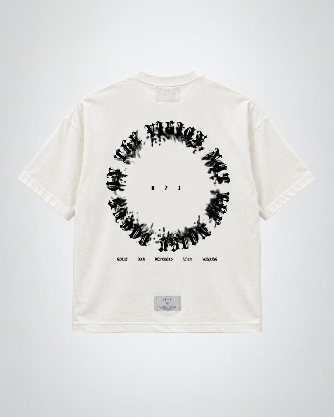 CAMISETA BOXY FIT / 8 7 1