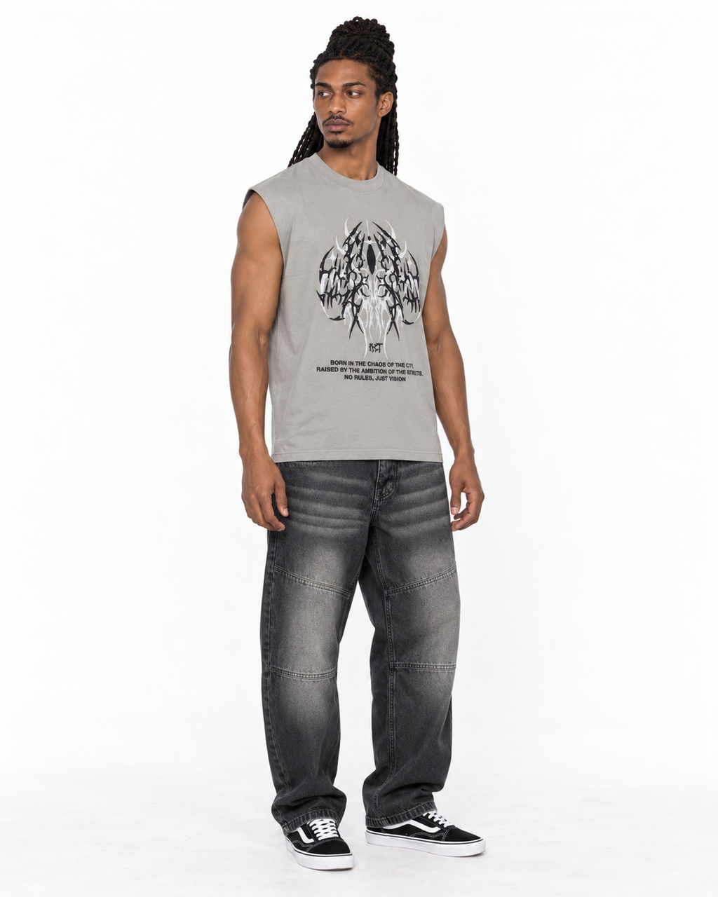 TANK GRIS CEMENTO