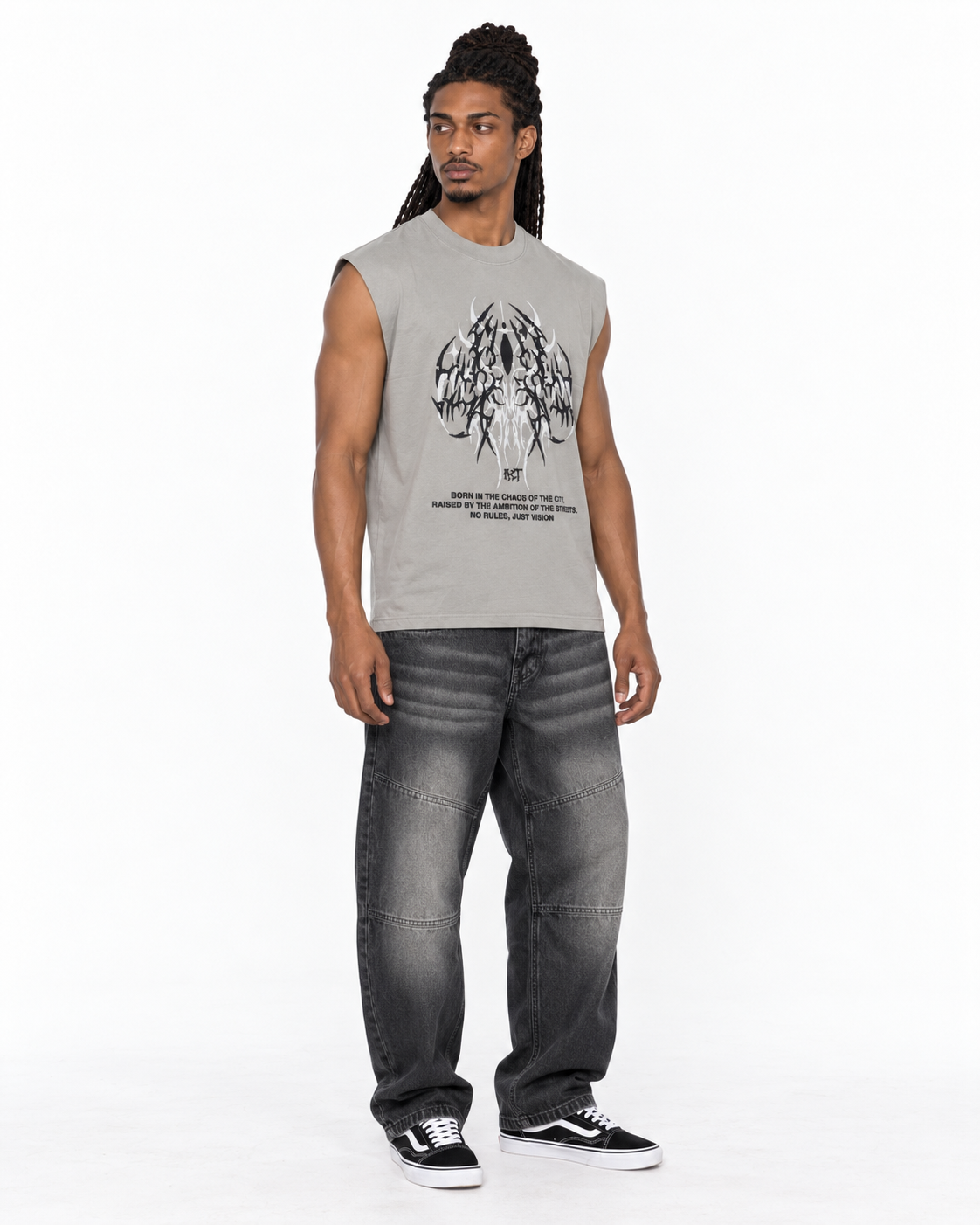 TANK GRIS CEMENTO