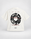CAMISETA BOXY FIT IVORY / IRIS