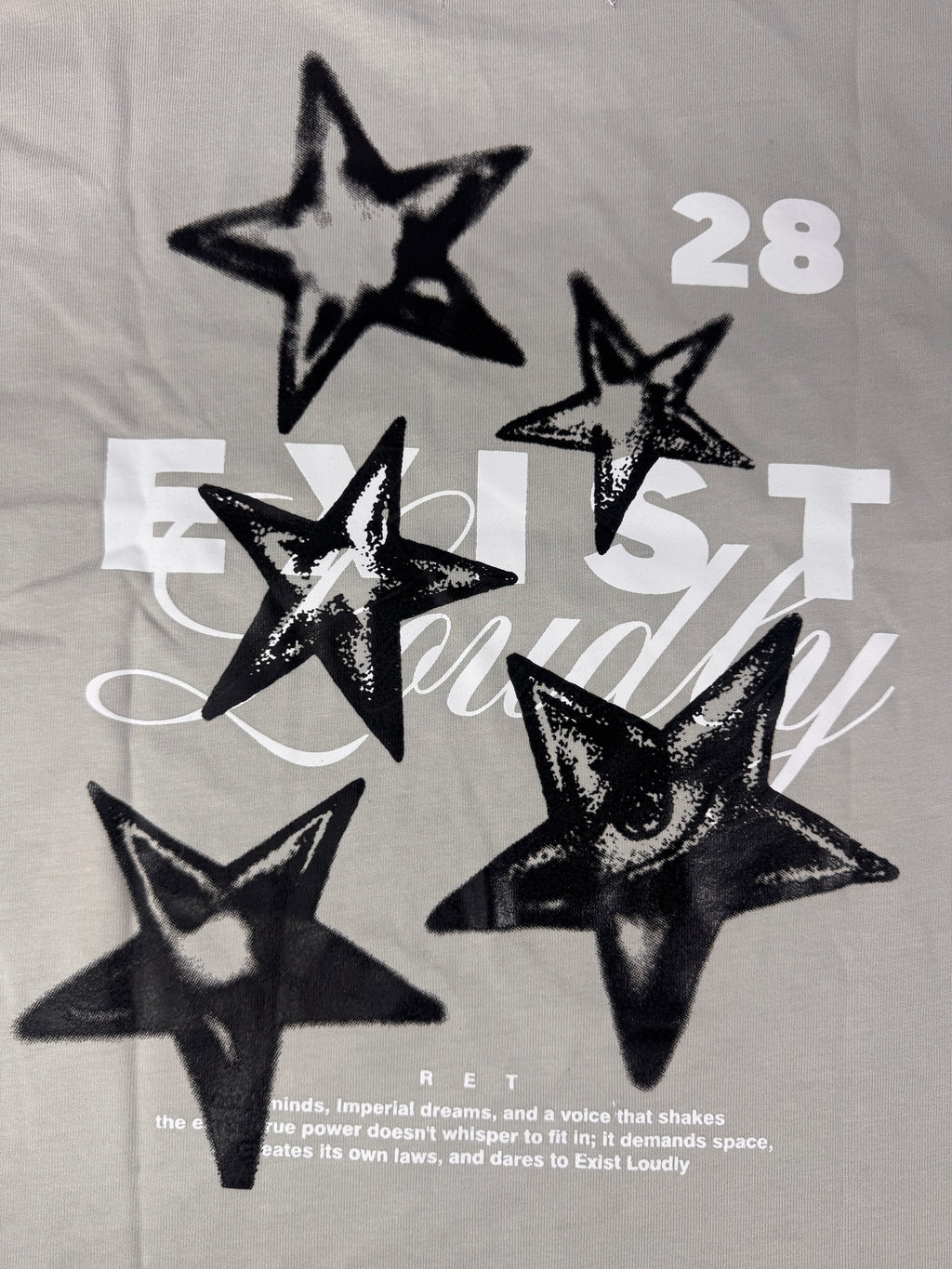 CAMISETA BOXY FIT / STARS