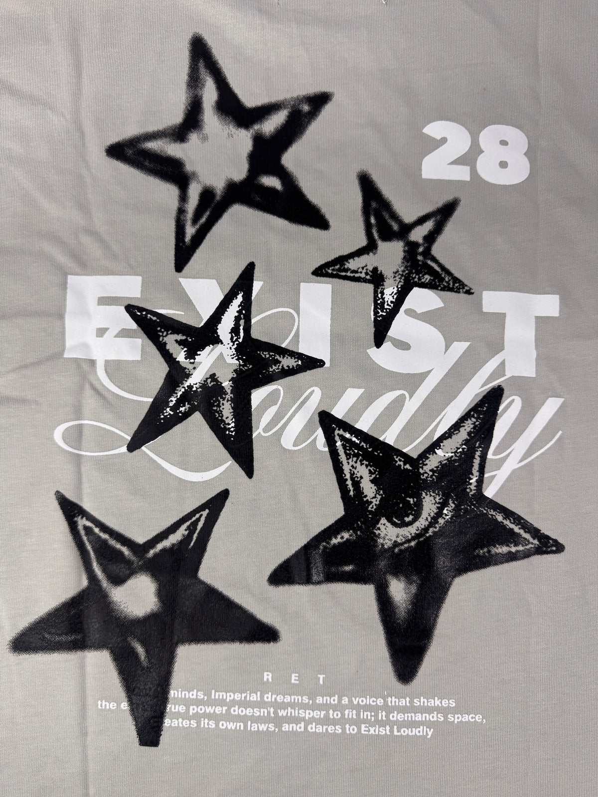 CAMISETA BOXY FIT / STARS