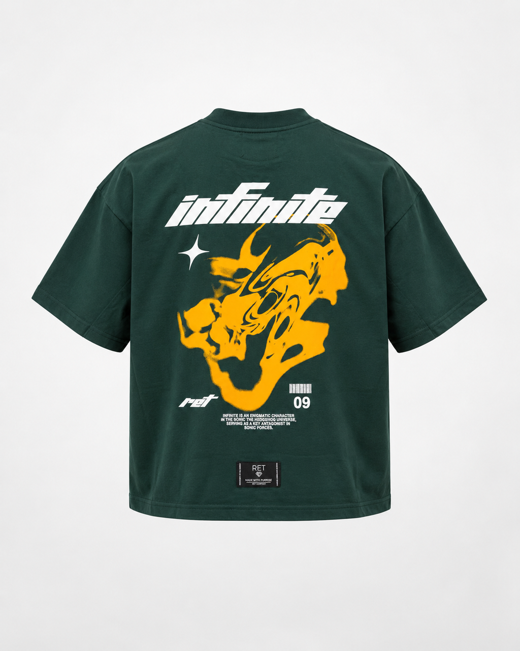 CAMISETA BOXY FIT / INFINITE