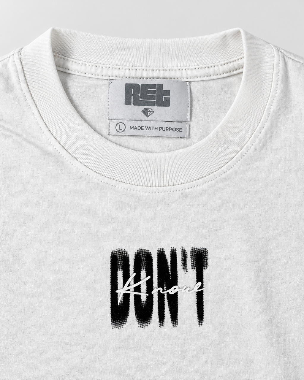 CAMISETA REGULAR K NOW DON'T