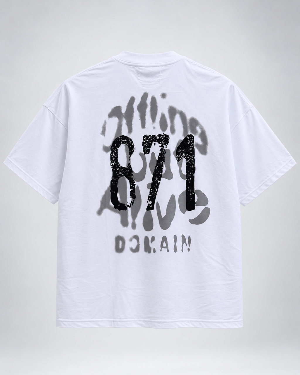 CAMISETA OVERSIZE BLANCA 871