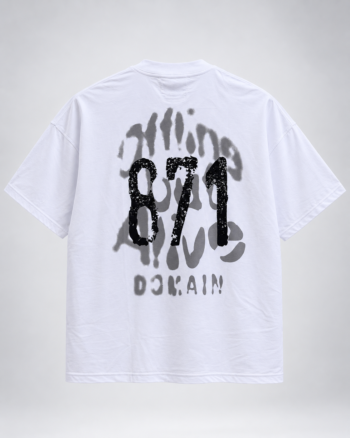 CAMISETA OVERSIZE BLANCA 871