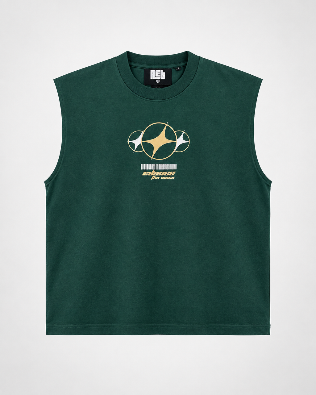 TANK VERDE / STARS