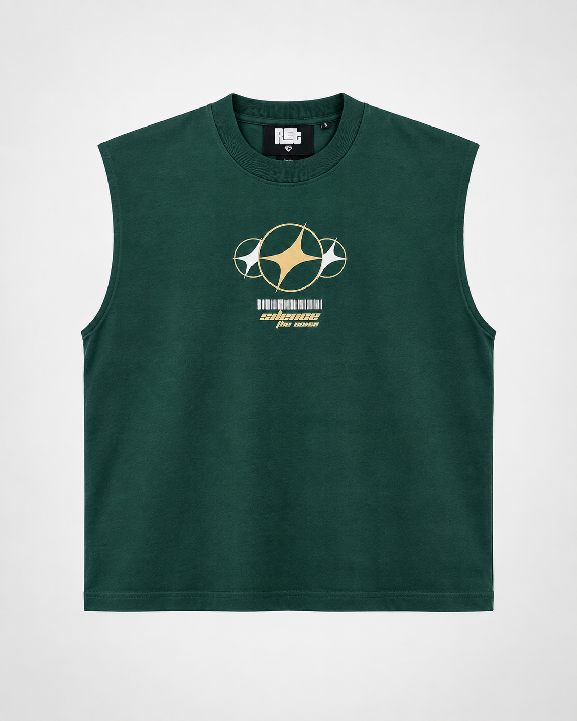 TANK VERDE / STARS