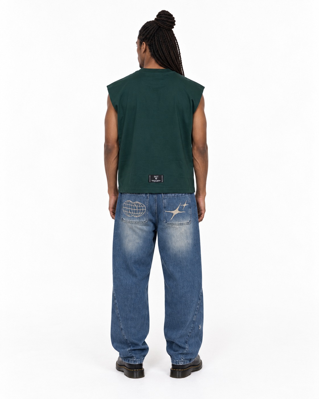 TANK VERDE / STARS