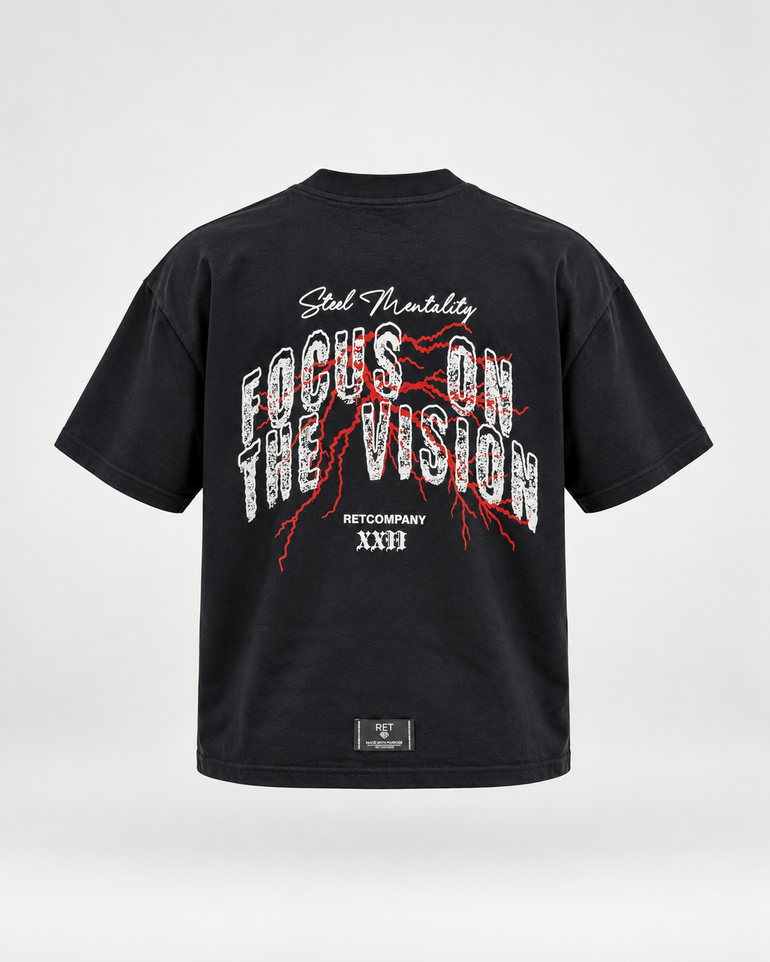 CAMISETA BOXY FIT / FOCUS