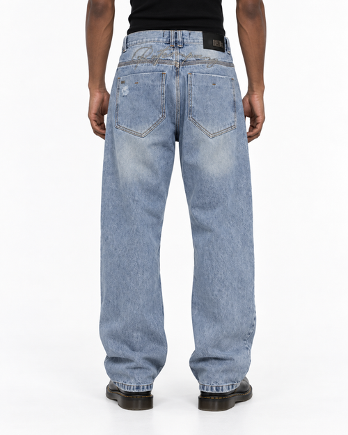 BAGGY ORBIT / AZUL HIELO