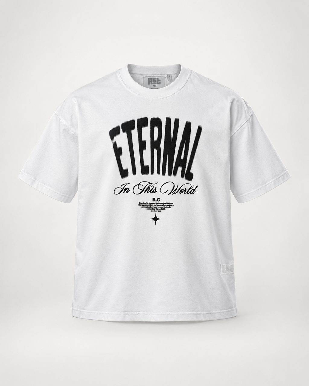 CAMISETA BOXY FIT / ETERNAL