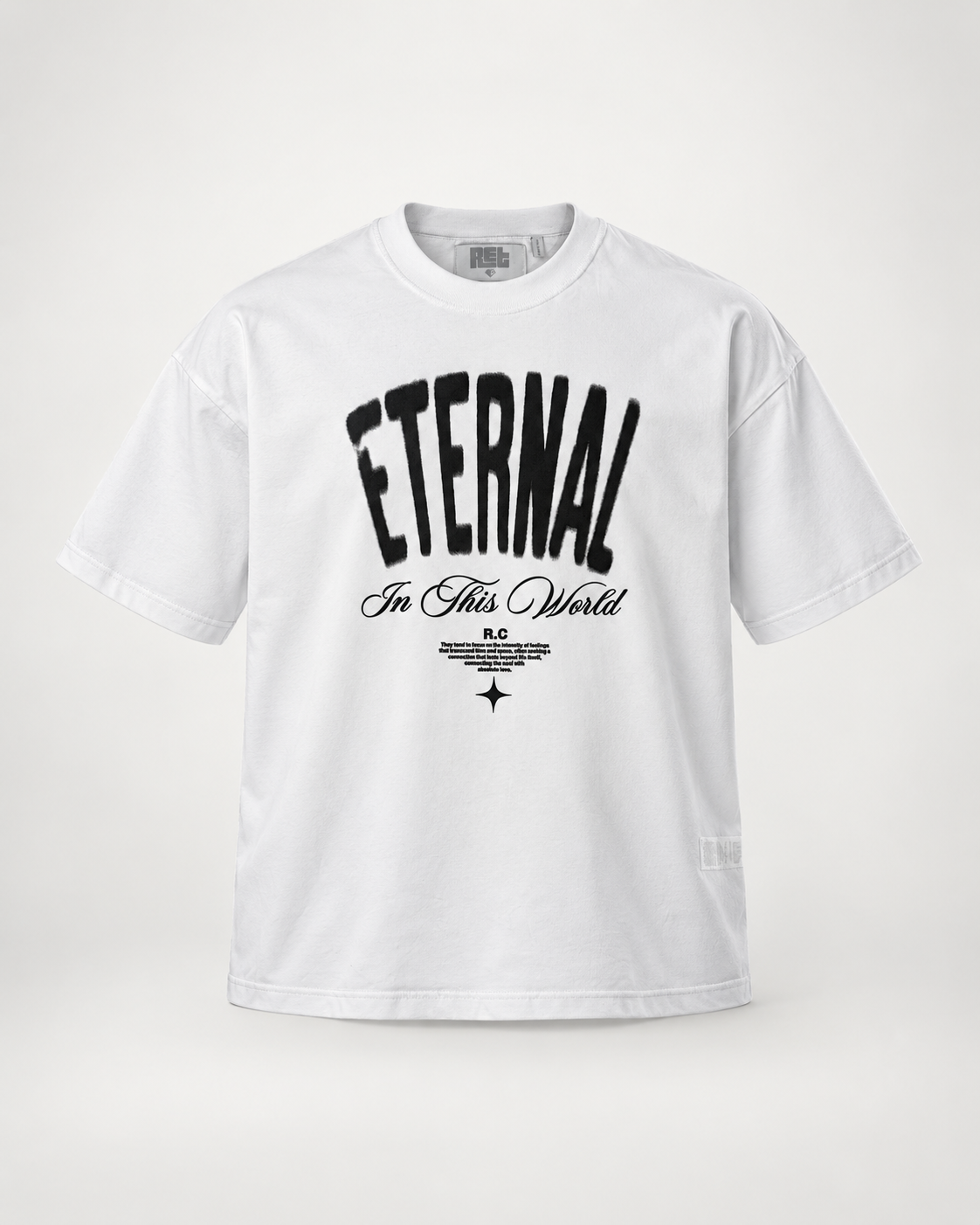 CAMISETA BOXY FIT / ETERNAL