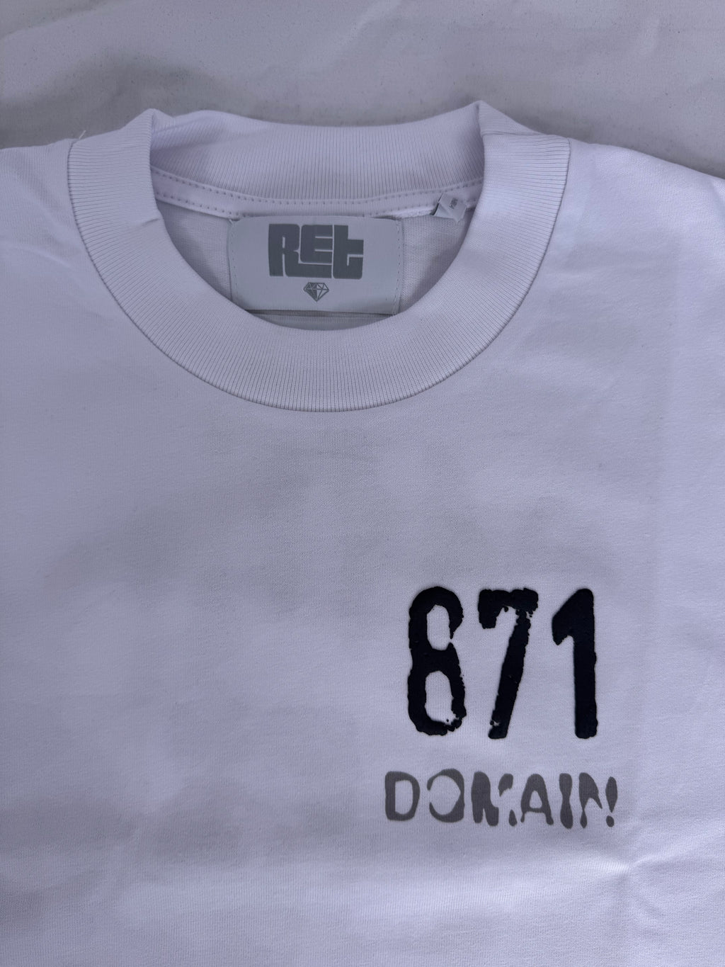 CAMISETA OVERSIZE BLANCA 871