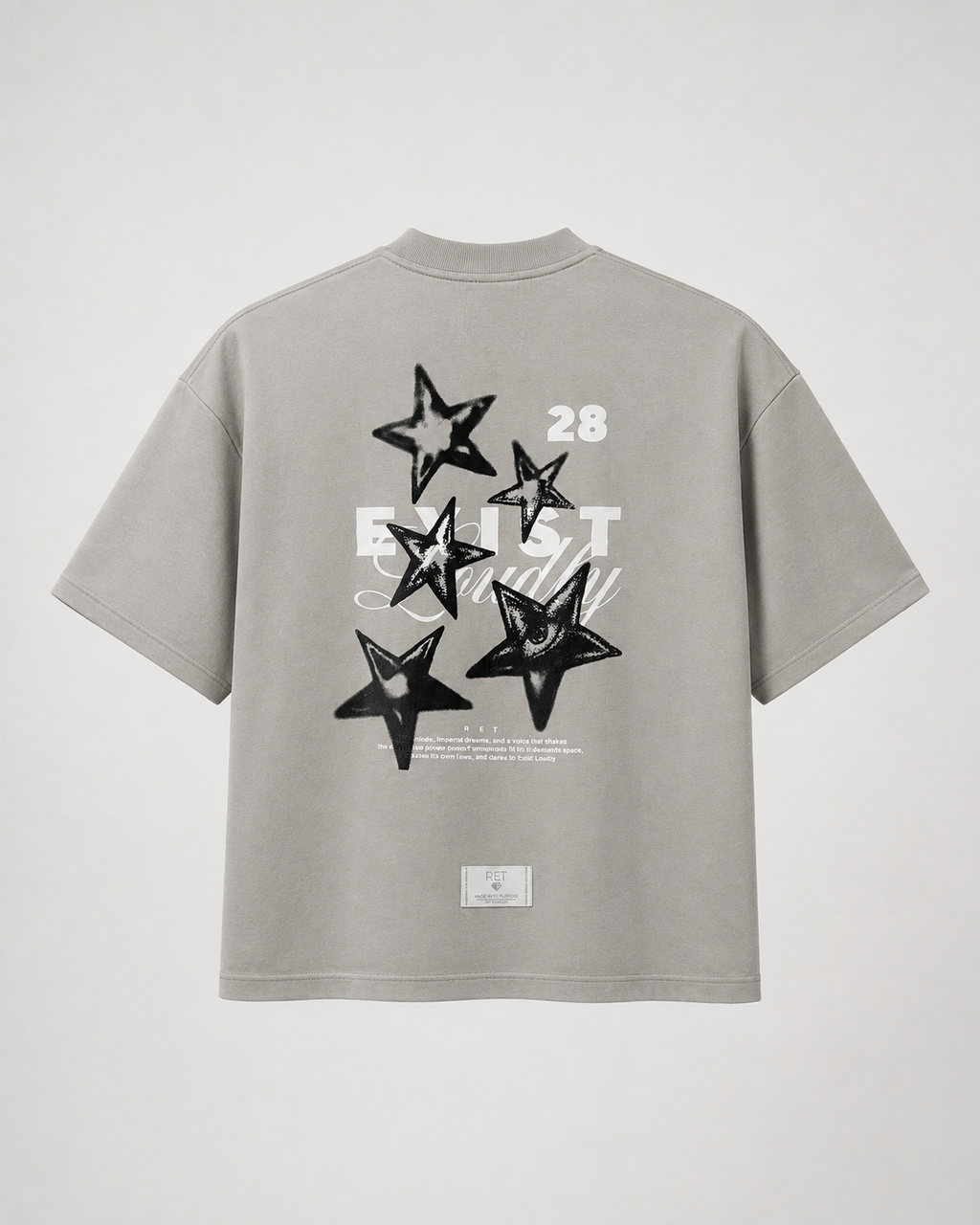 CAMISETA BOXY FIT / STARS