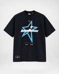 CAMISETA OVERSIZE NEGRA STAR.
