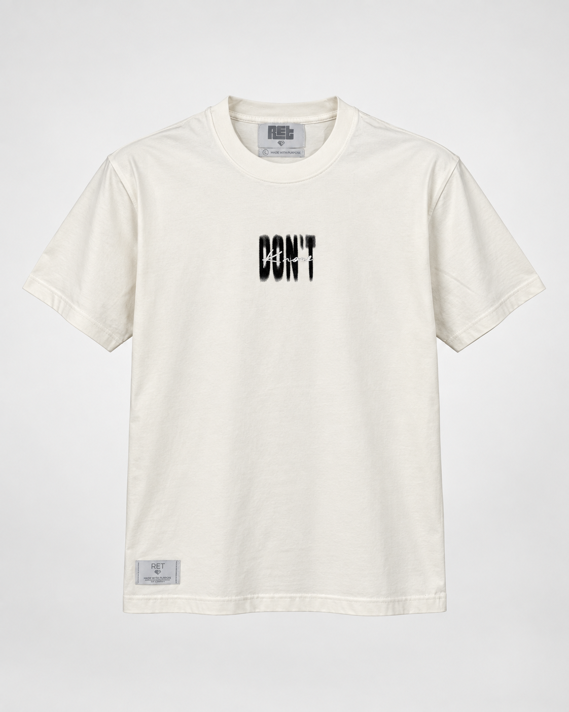 CAMISETA REGULAR K NOW DON'T
