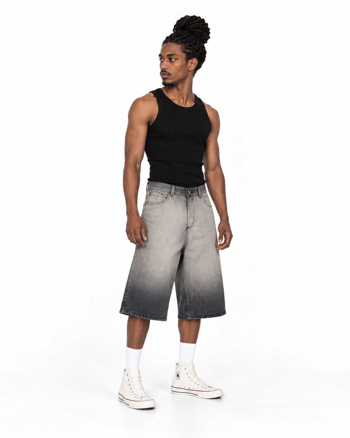 JORTS GRIS DEGRADE