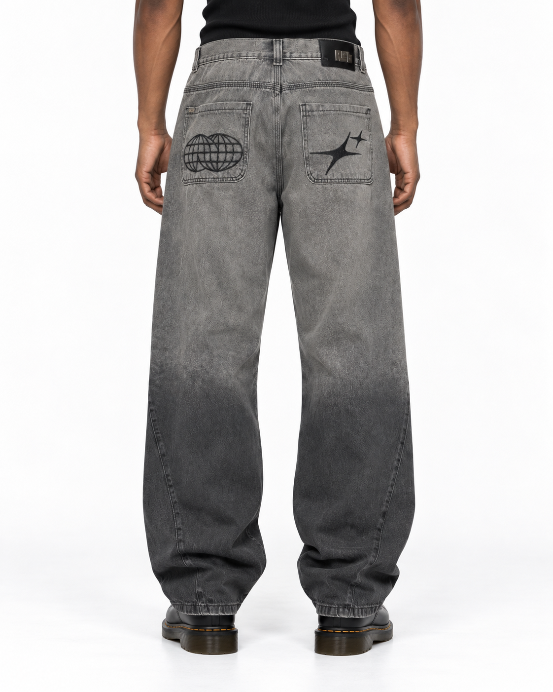 BAGGY KOBY/ GRIS DEGRADE
