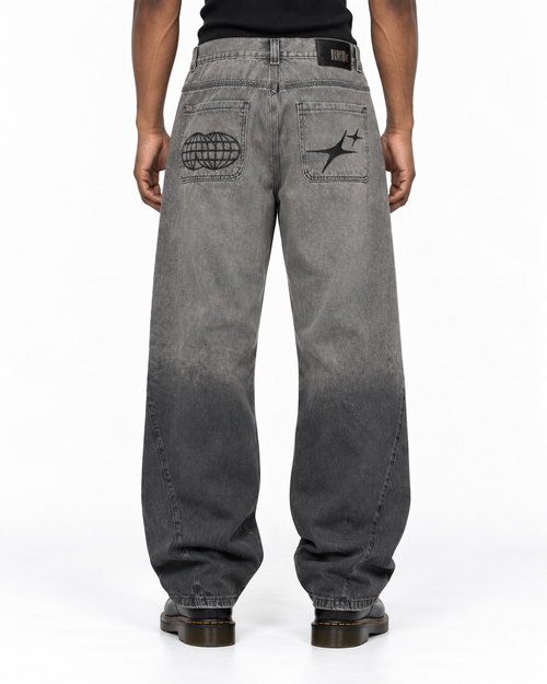 BAGGY KOBY/ GRIS DEGRADE