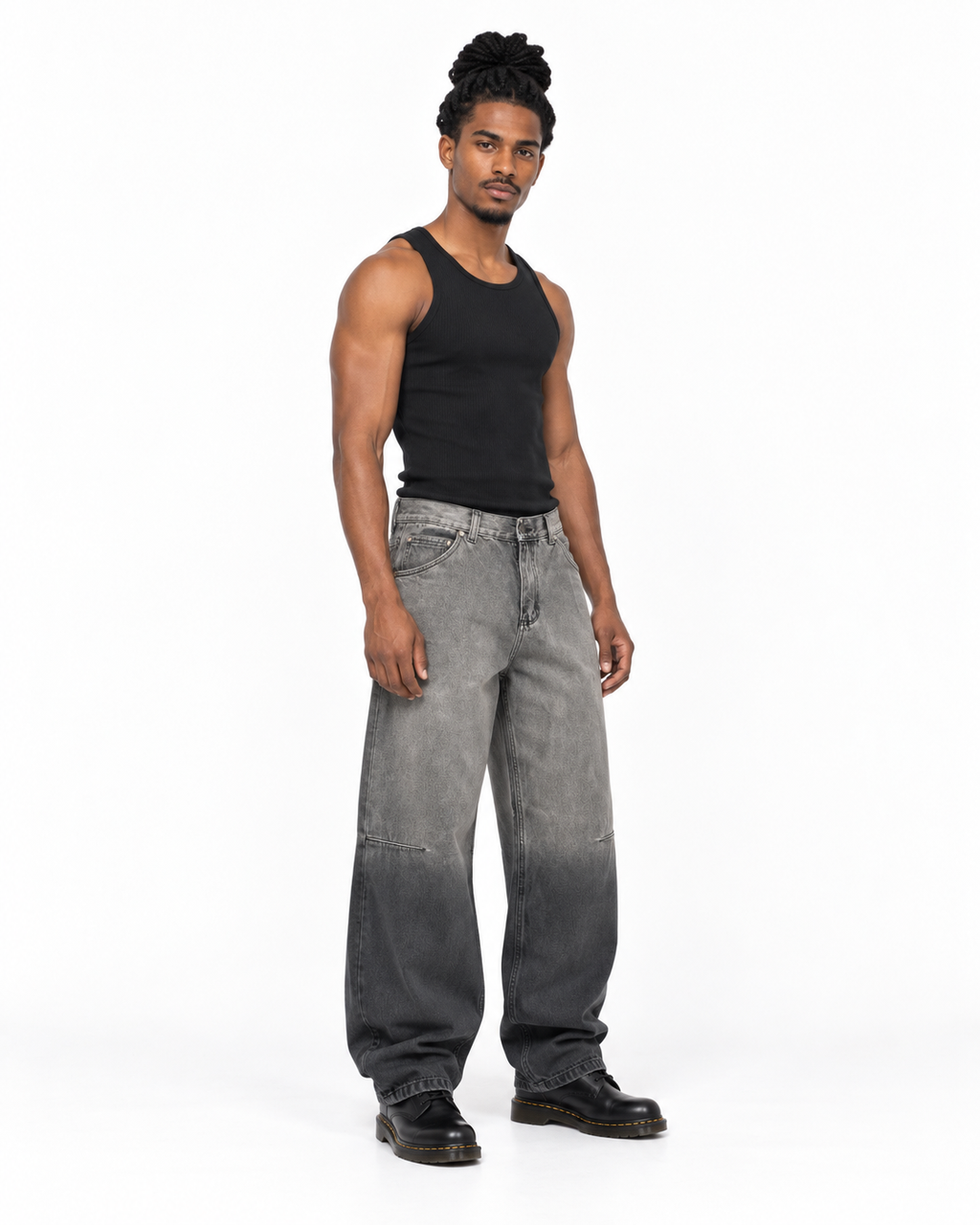 BAGGY KOBY/ GRIS DEGRADE
