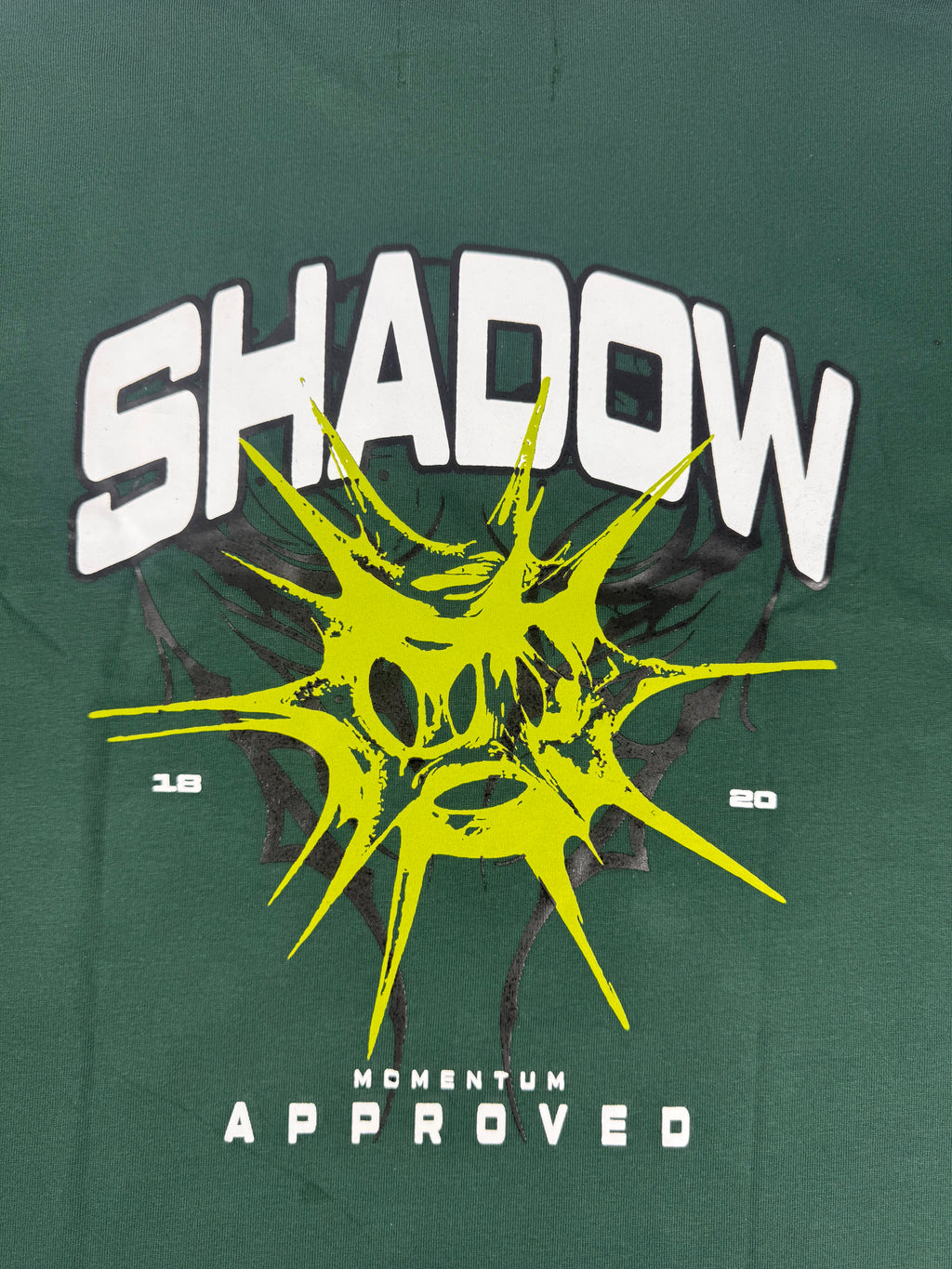 CAMISETA BOXY FIT VERDE / SHADOW