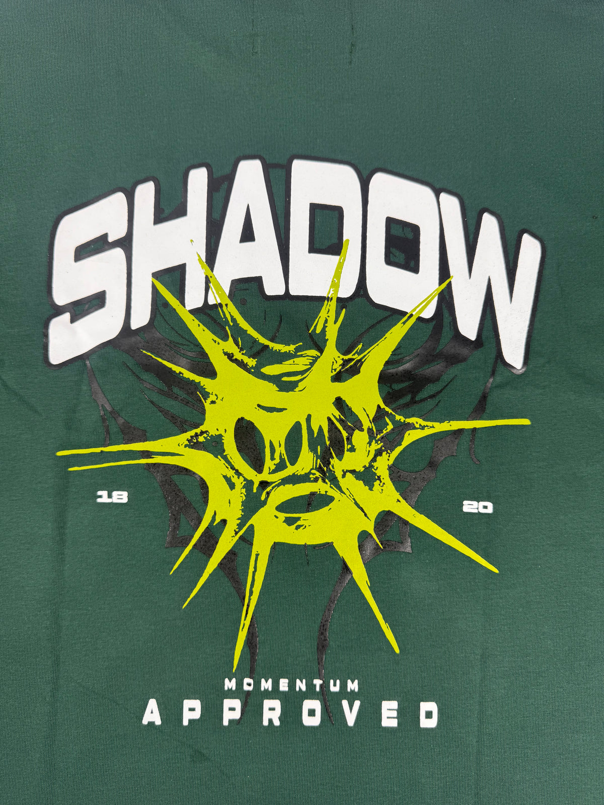 CAMISETA BOXY FIT VERDE / SHADOW
