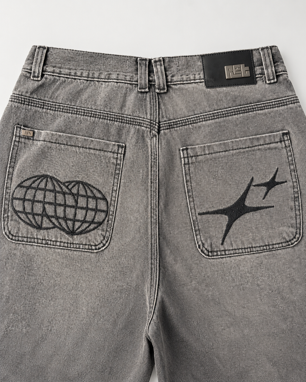 BAGGY KOBY/ GRIS DEGRADE