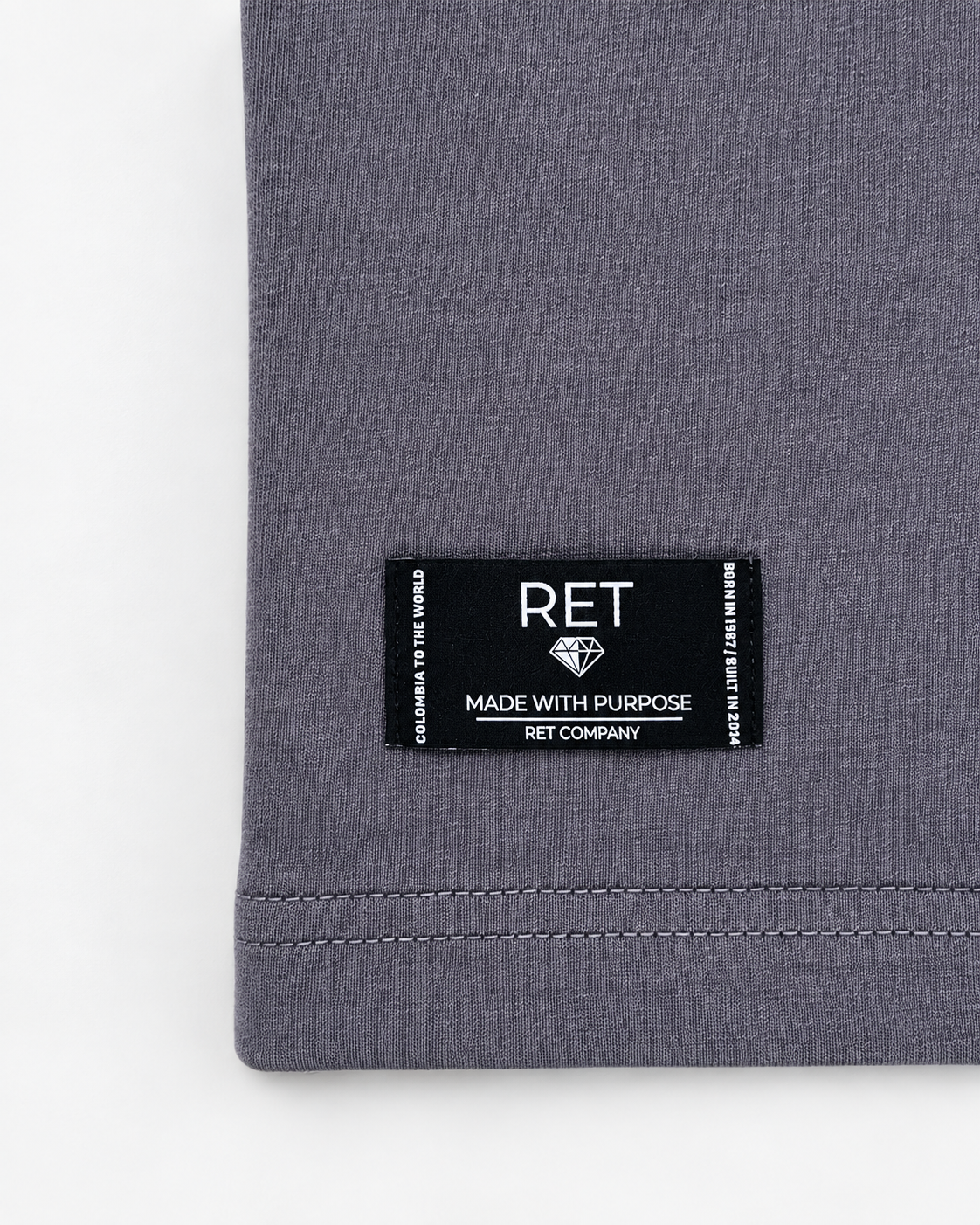 CAMISETA OVERSIZE  GRIS RATÓN