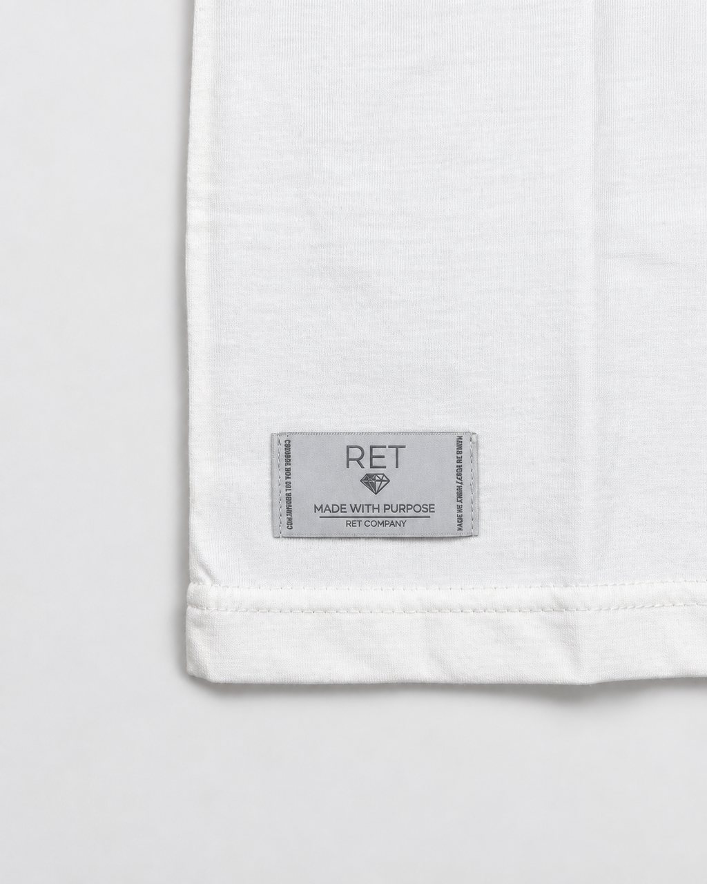 CAMISETA REGULAR IVORY / DISTANCES,