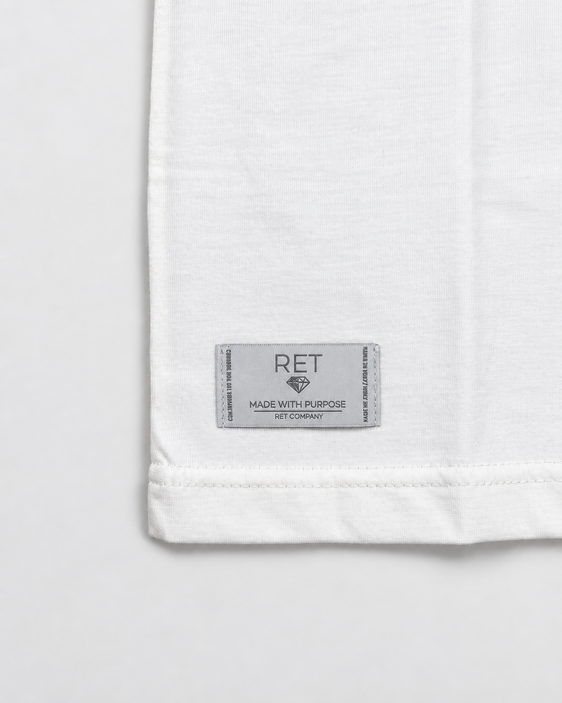CAMISETA REGULAR IVORY / DISTANCES,