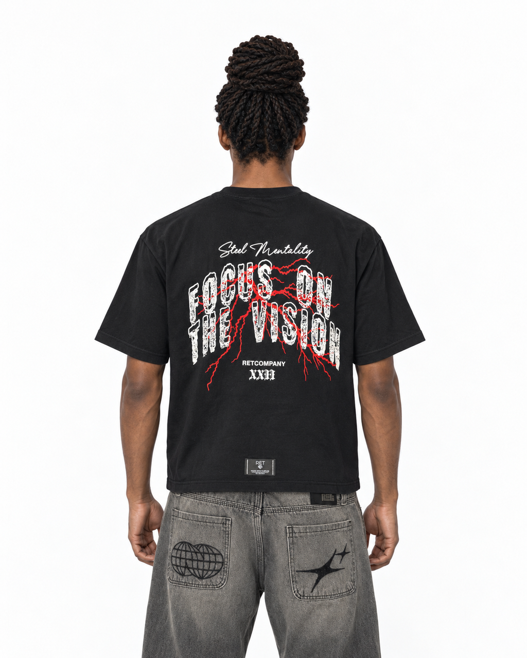 CAMISETA BOXY FIT / FOCUS