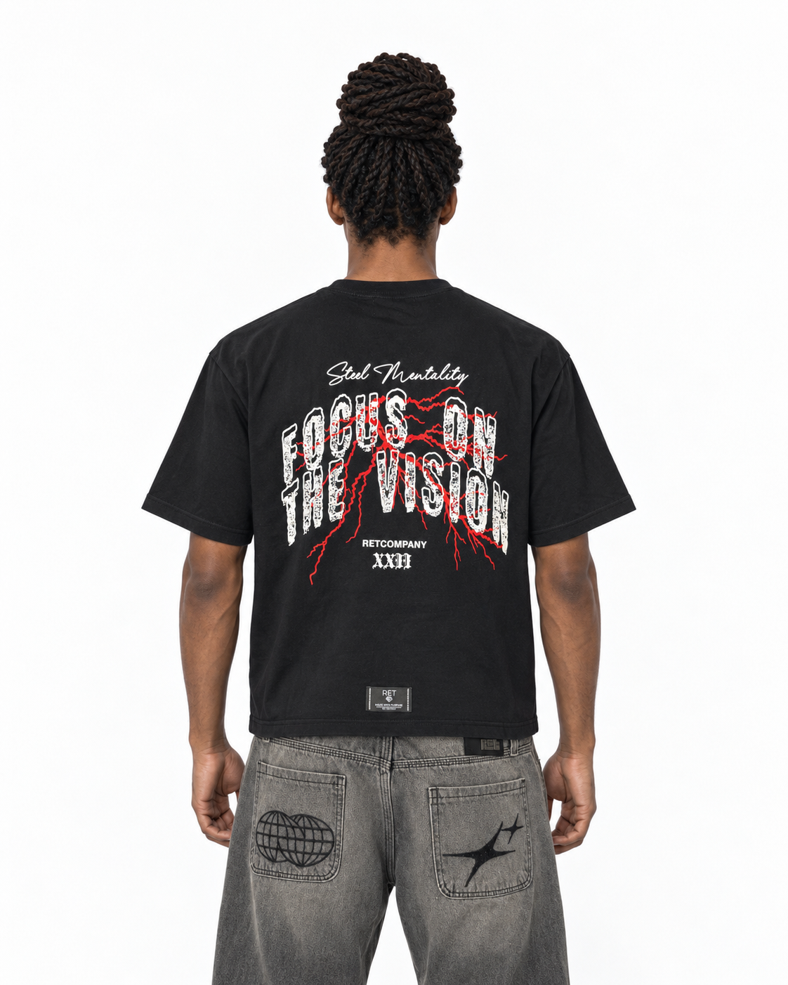 CAMISETA BOXY FIT / FOCUS